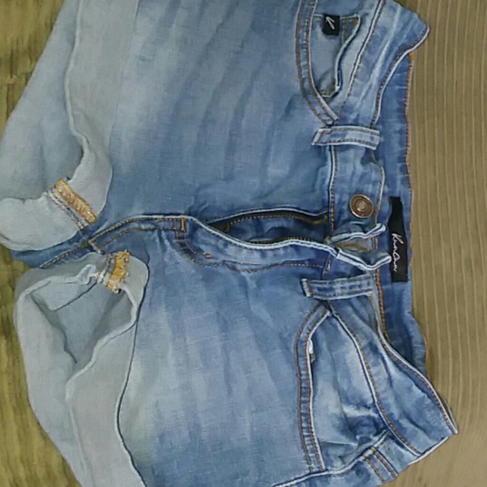 Blue jeans shorts